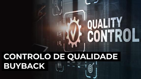 Controlo de qualidade Buyback