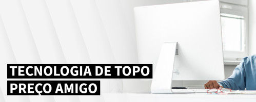 Ilustração do artigo Tecnologia de topo. Preço amigo