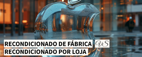 Ilustração do artigo Recondicionado de fábrica vs recondicionado por loja