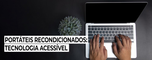 Ilustração do artigo Portáteis Recondicionados: Tecnologia Acessível