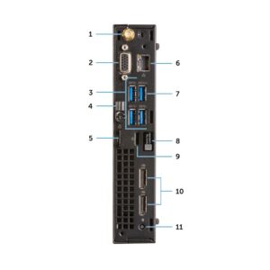 Vista alternativa de Desktop Dell OptiPlex 7060 Core i5-8ªGen 8Gb 256Gb SSD Win11Pro