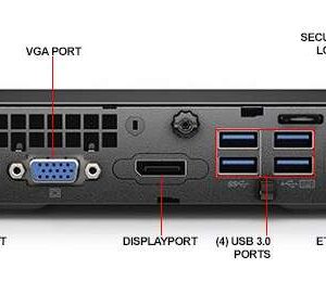 Desktop HP Mini 600 G2 Core i5-6500T 2.50GHz 8Gb 128Gb SSD Win7Pro - Image 3